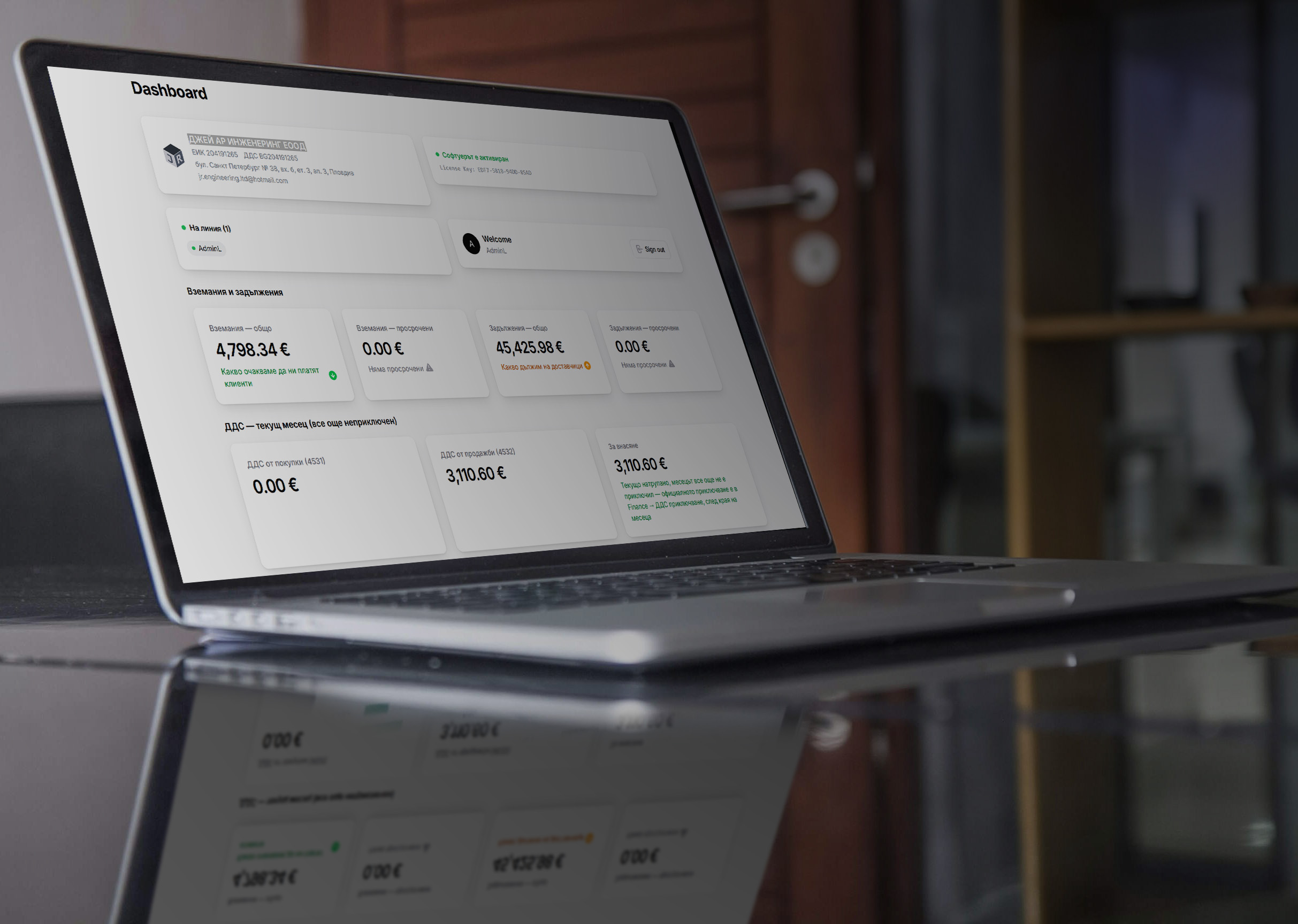 ERP построено отвътре навън